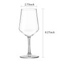 Custom Food Grade Glass Red Wine Tumbler Glass Glass Champagne Glass Mug